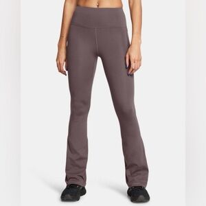 Under Armour UA Movement Flare Pants in Ash Taupe Size XL